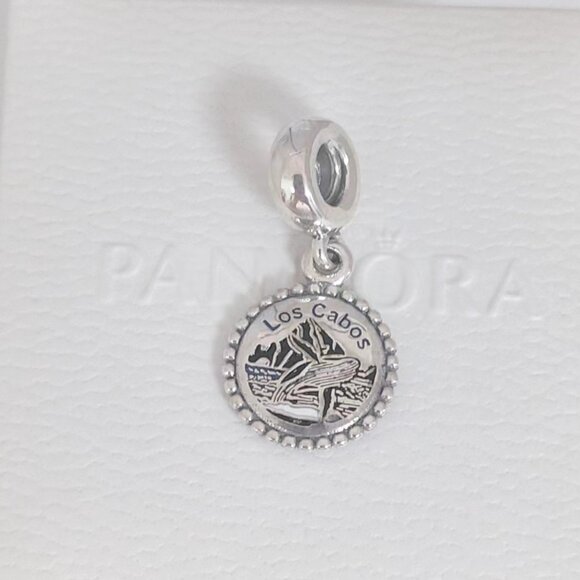 Pandora Mexico Los Cabos Whale Dangle Charm Travel Destination Pendant - Picture 3 of 8